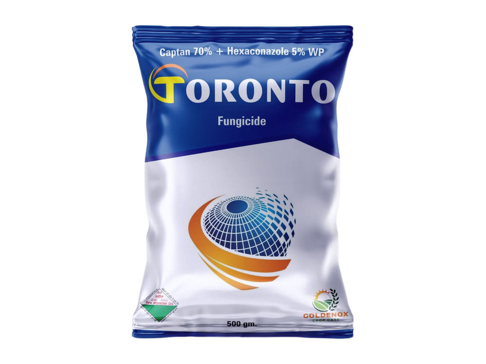 Captan 70% + Hexaconazole 5% WP