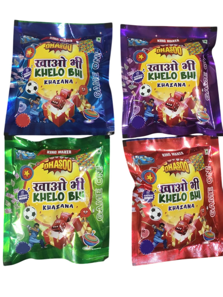 Chocolate Flavoured Khao Bhi Khelo Bhi Khazana Candy - Pack Size: Customized