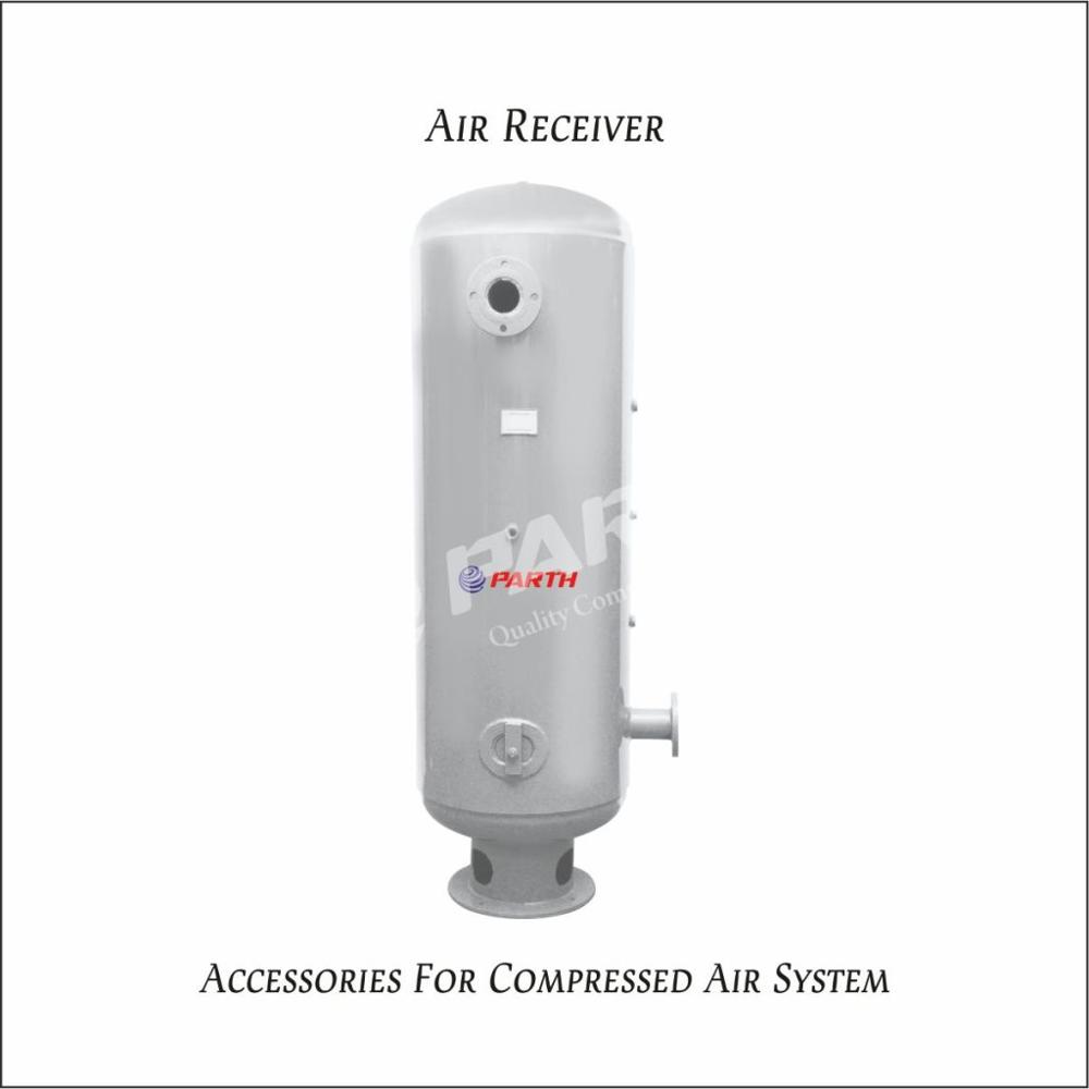 Air Receiver For Air Compresser - Color: Silver