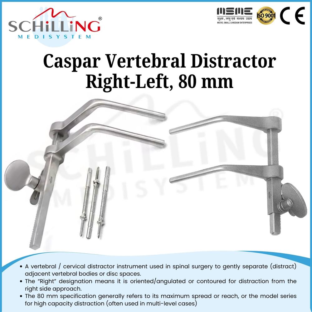 SCHILLING Caspar Vertebral Distractor  Right-Left, 80 mm