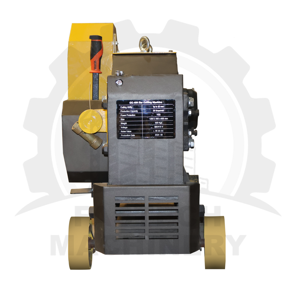 Automatic Bar Cutting Machine - Color: Yellow