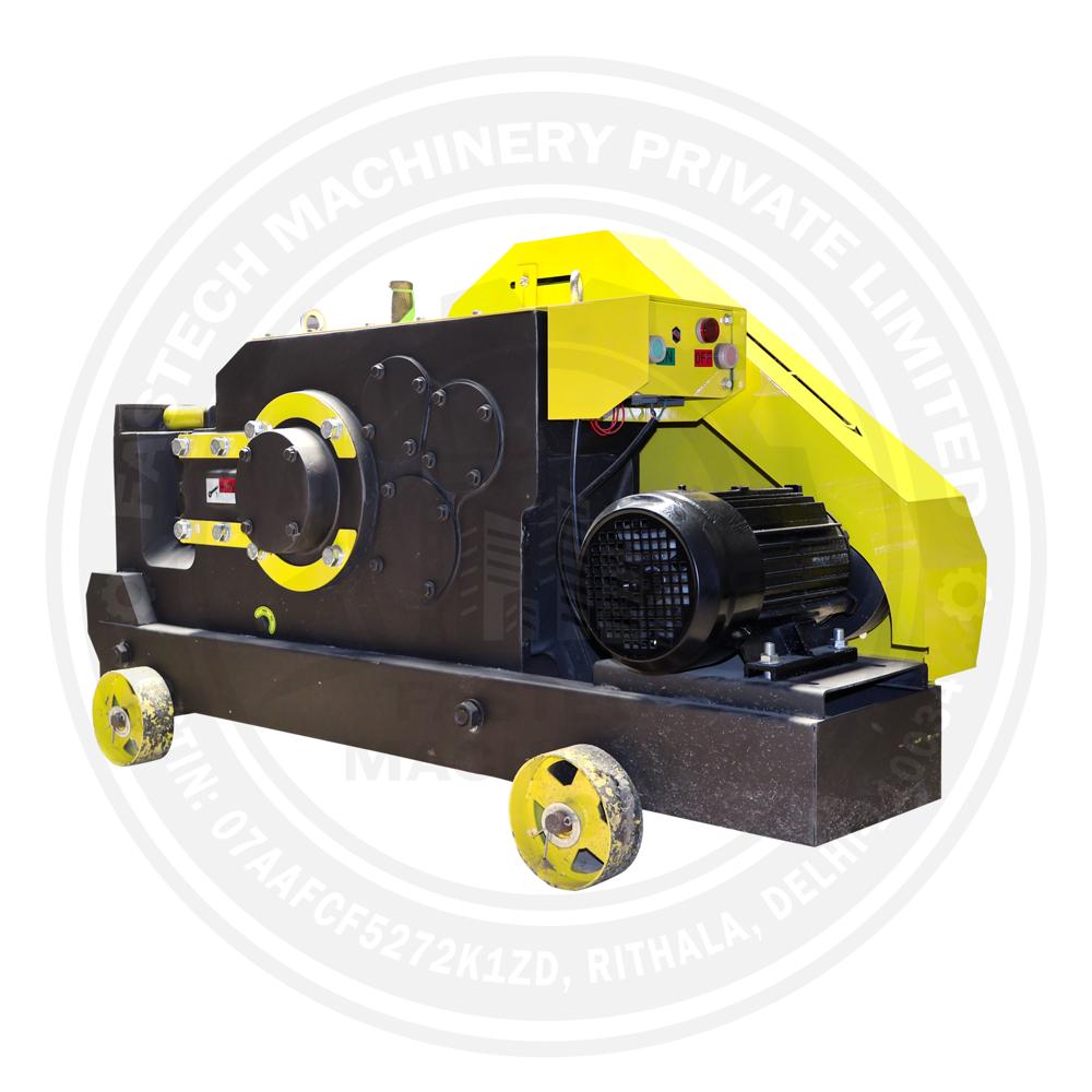 Automatic Rebar Cutting Machine - Color: Yellow