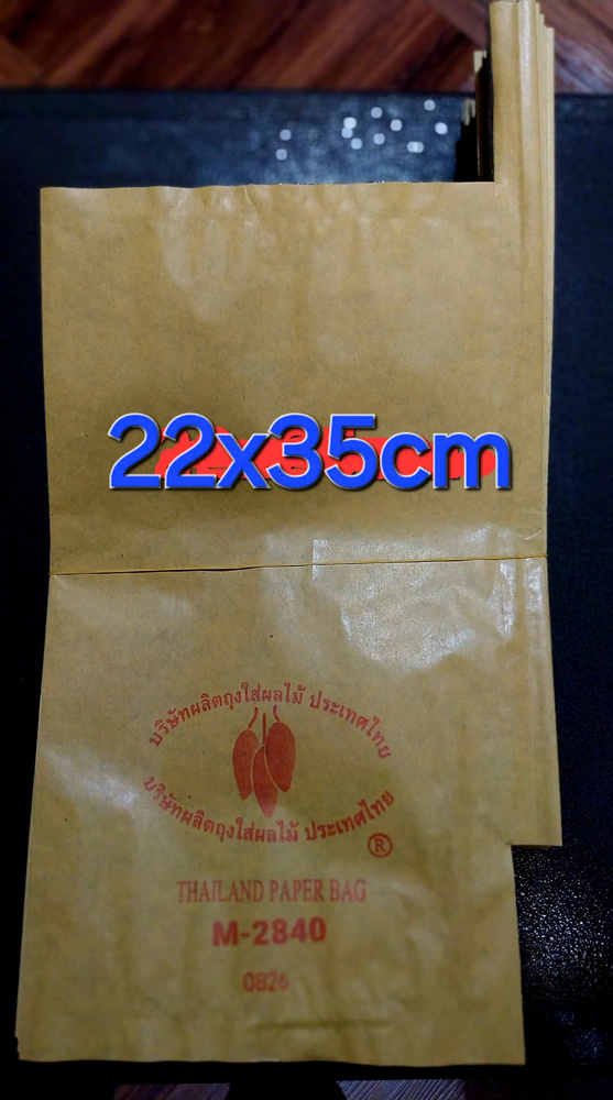 22X35Cm Taiwan Paper Bag - Color: Yellow