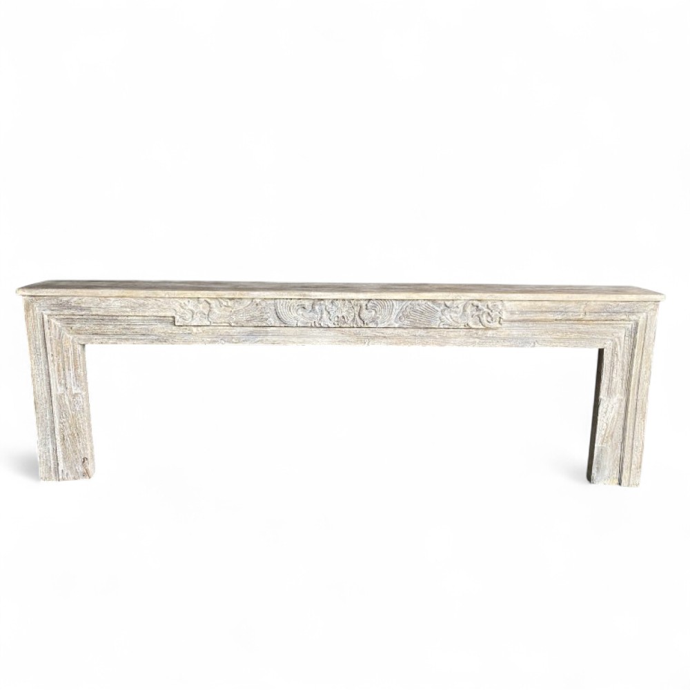 ANTIQUE WOODEN CONSOLE TABLE
