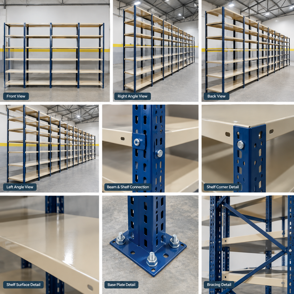 Slotted Angle Racks - Application: Industrial