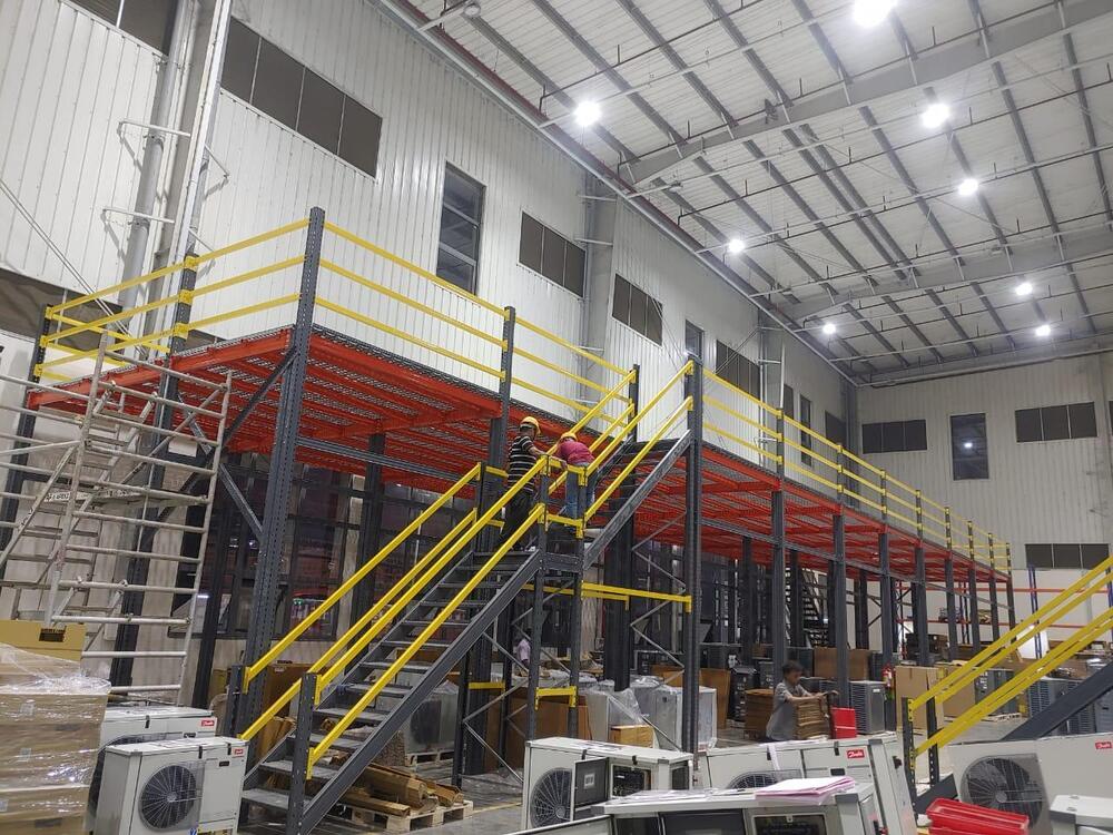 Mezzanine Floor - Application: Industrial