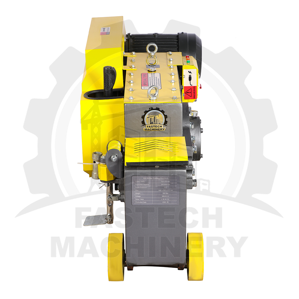 TMT bar cutting machine