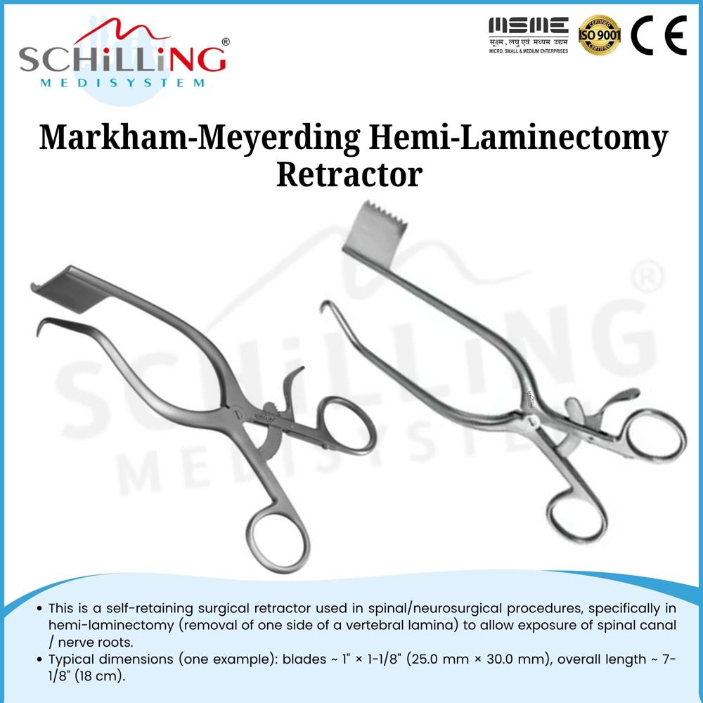 schilling Markham-Meyerding Hemi-Laminectomy Retractor
