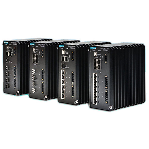 Siemens Compact Ethernet Layer 2 Switches - Color: Black