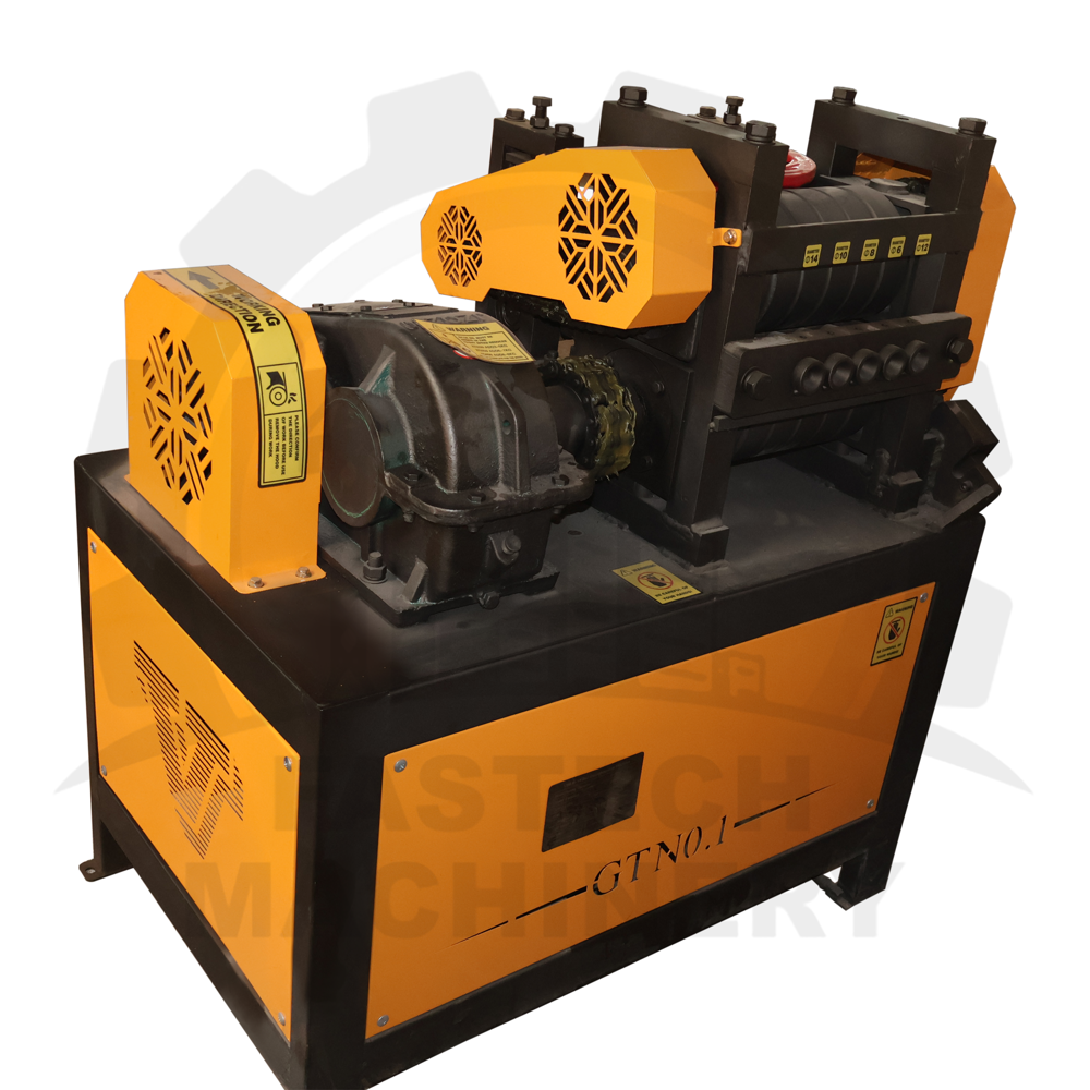 Round bar straightening machine