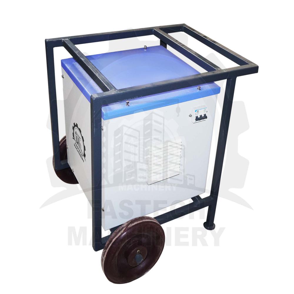 4 Outlets High Frequency Converter With Trolley - Color: White