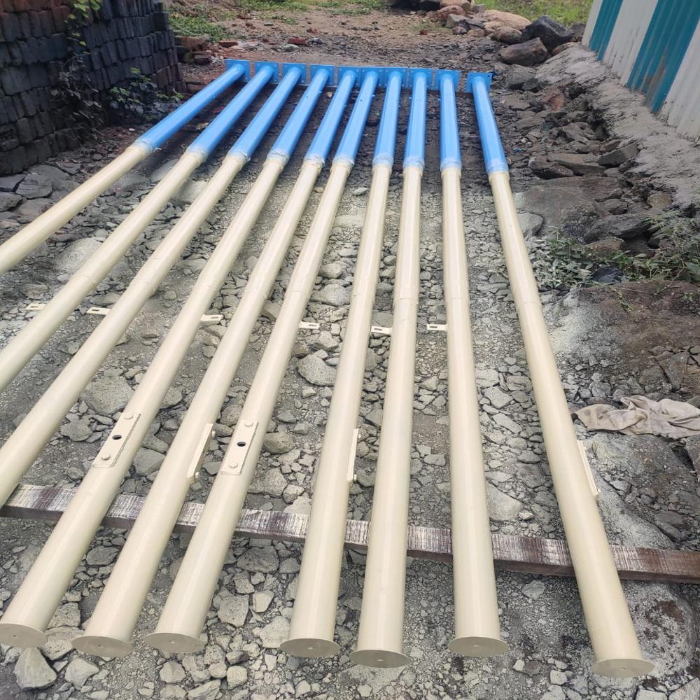 11 m Mild Steel Swaged Pole