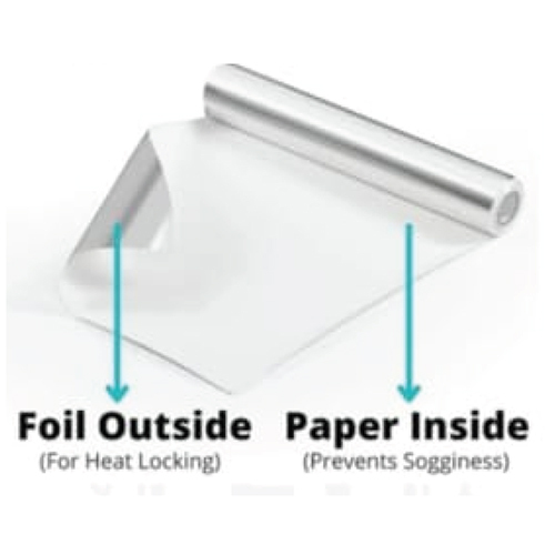 2 in 1 Silver Metallized Paper