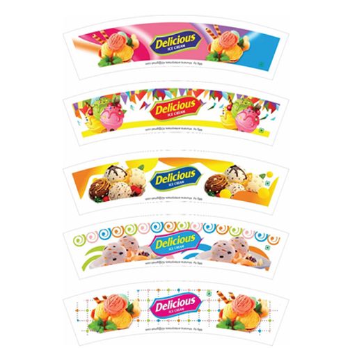 Ice Cream Paper Cup Blank - Feature: Disposable