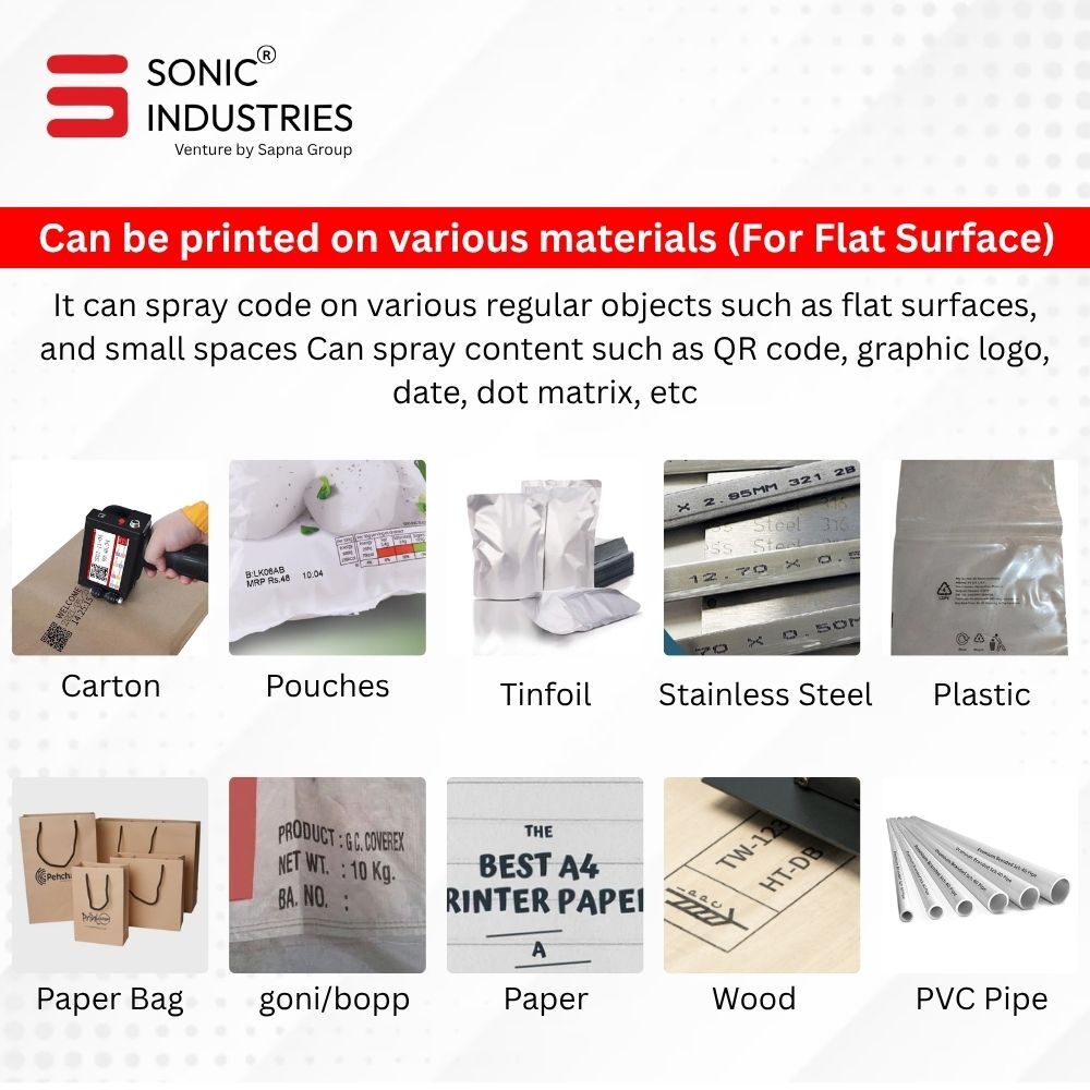 Handheld Thermal Inkjet Printer With Solvent Cartridge - Automatic Grade: Semi-automatic