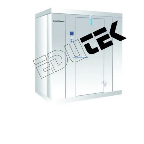 Mortuary Cold Storage System - Mild Steel Body, White Finish | 220-440 Volt, Cold Room Design, Features Hermetically Sealed Compressor, Moveable On Casters
