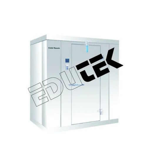 Mortuary Cold Storage System - Mild Steel Body, White Finish | 220-440 Volt, Cold Room Design, Features Hermetically Sealed Compressor, Moveable On Casters