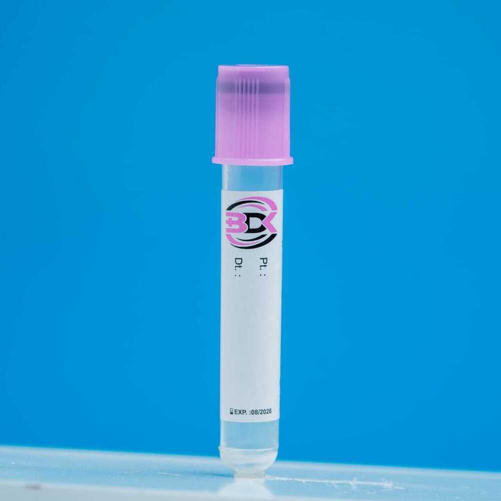 K2 Edta Non Vacuum Tube - Attributes: Sterilized