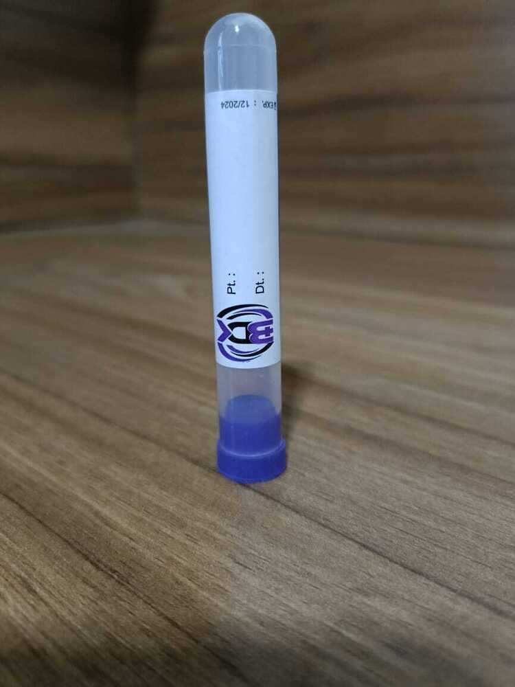 K3 Edta Single Cap Tube - Attributes: Sterilized