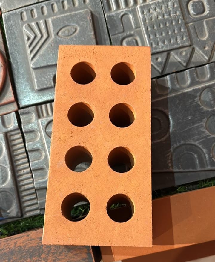 Clay Hollow Bricks - Color: Oranges