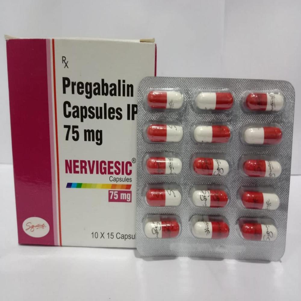 75mg Pregabalin Capsule