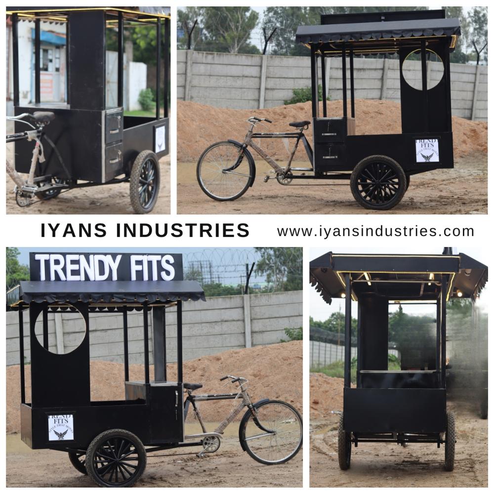 Business Cart On Tricycle