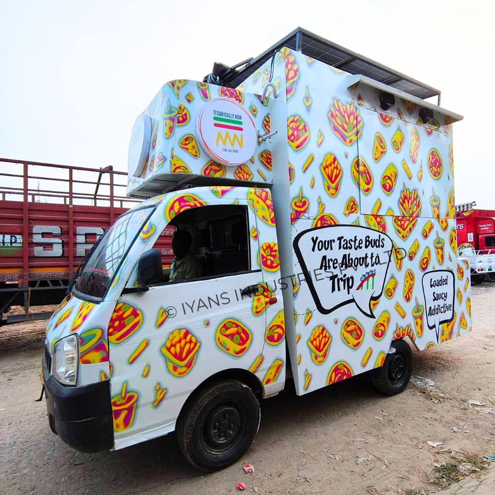 Food Truck Stainless Steel Model