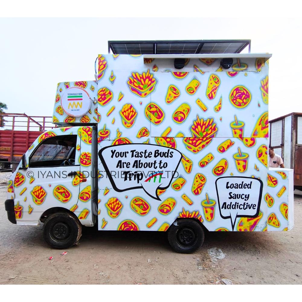 Food Truck Stainless Steel Model