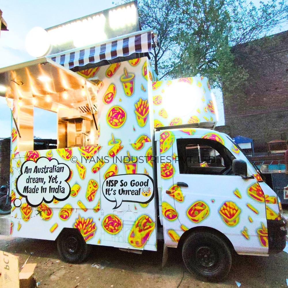 Food Truck Stainless Steel Model