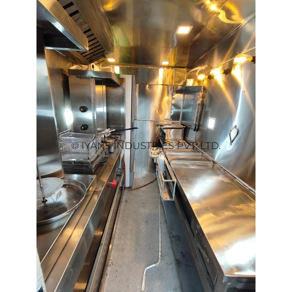 Food Truck Stainless Steel Model