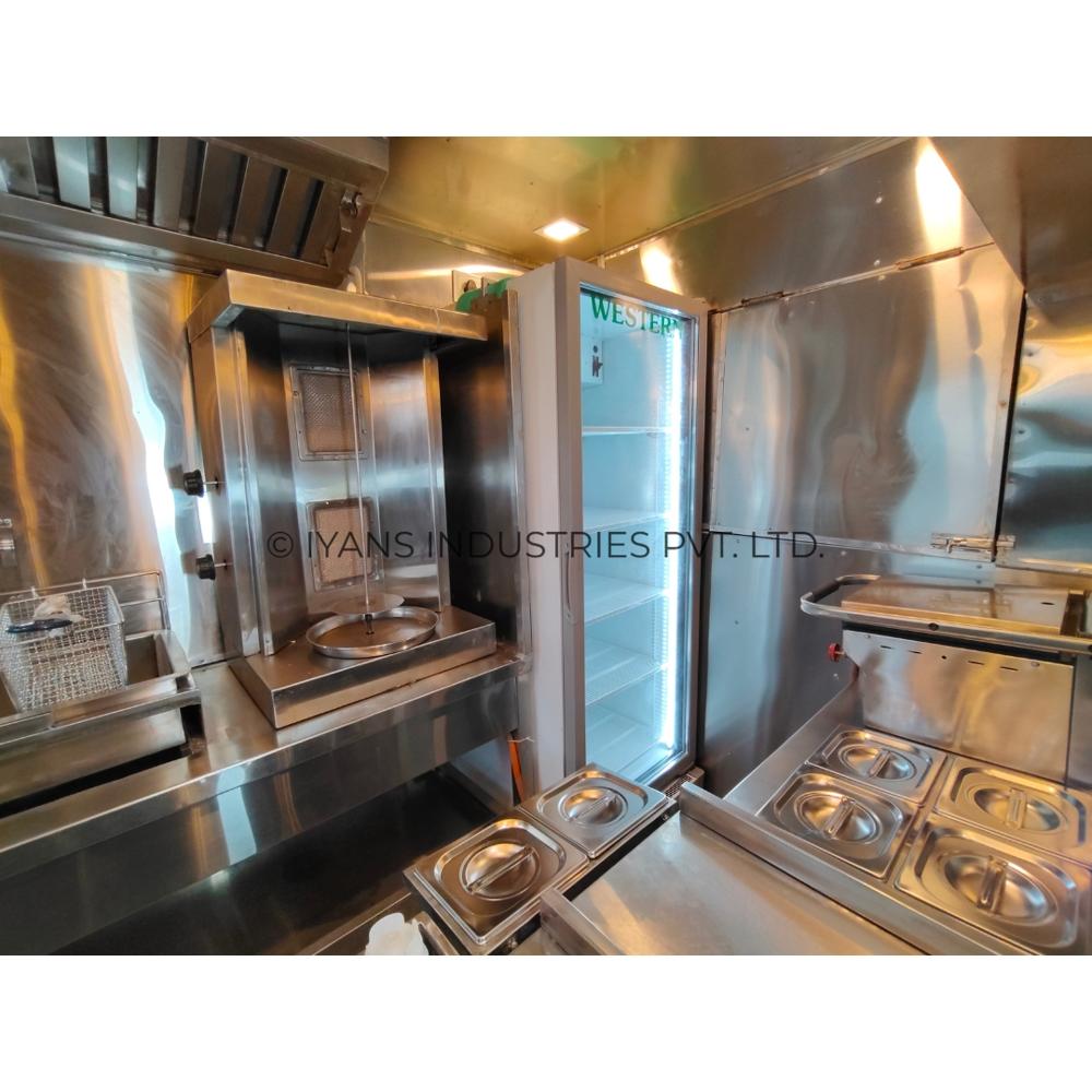 Food Truck Stainless Steel Model