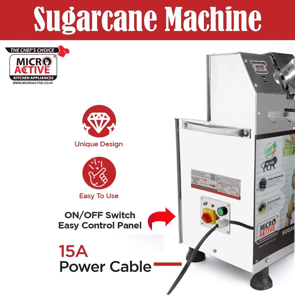Sugarcane Juice Machine SS-304 2HP Motor SG