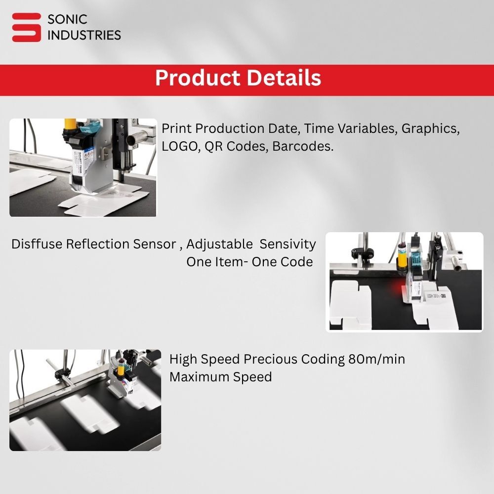 Online Inkjet Printer 4 inch Screen