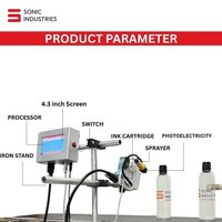 Online Inkjet Printer 4 inch Screen