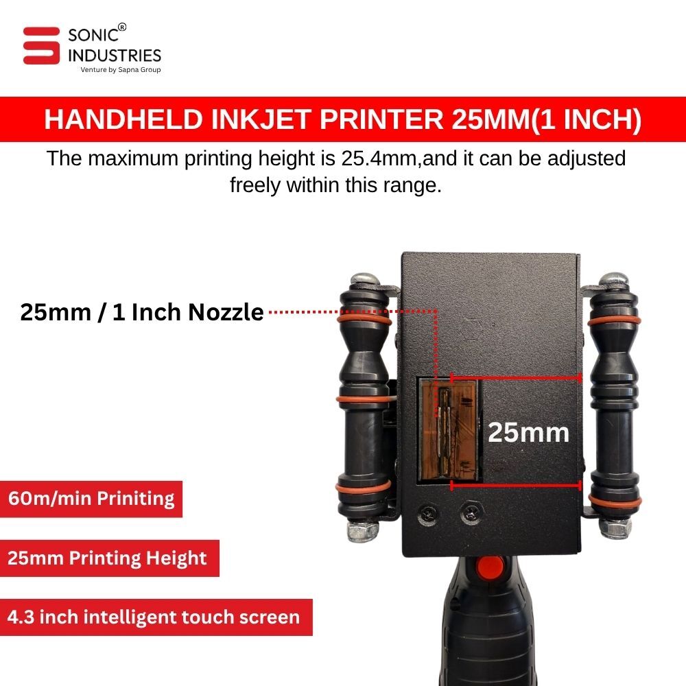 Handheld Inkjet Printer 25mm (1inch)