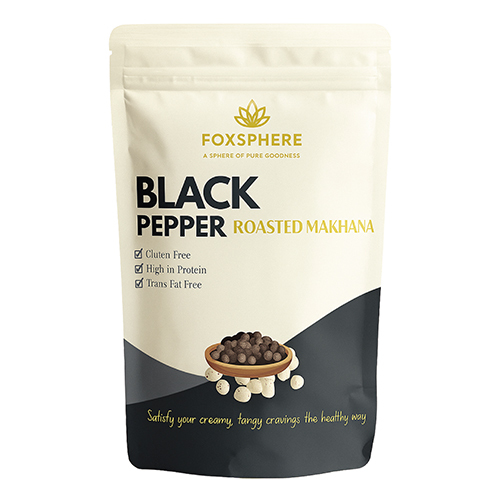 Black Pepper Roasted Makhana - Broken (%): Nil