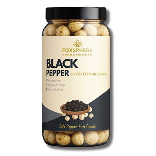 Black Pepper Roasted Makhana Jar - Broken (%): Nil