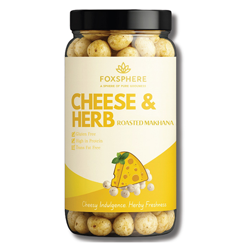 Herb And Cheese Roasted Makhana Jar - Broken (%): Nil