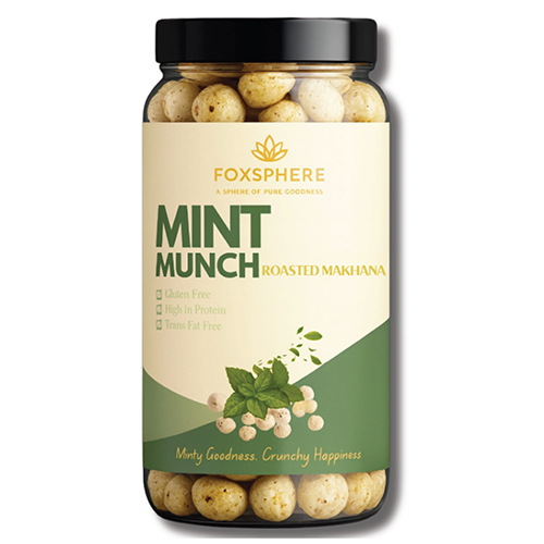 Mint Munch Roasted Makhana Jar - Broken (%): Nil