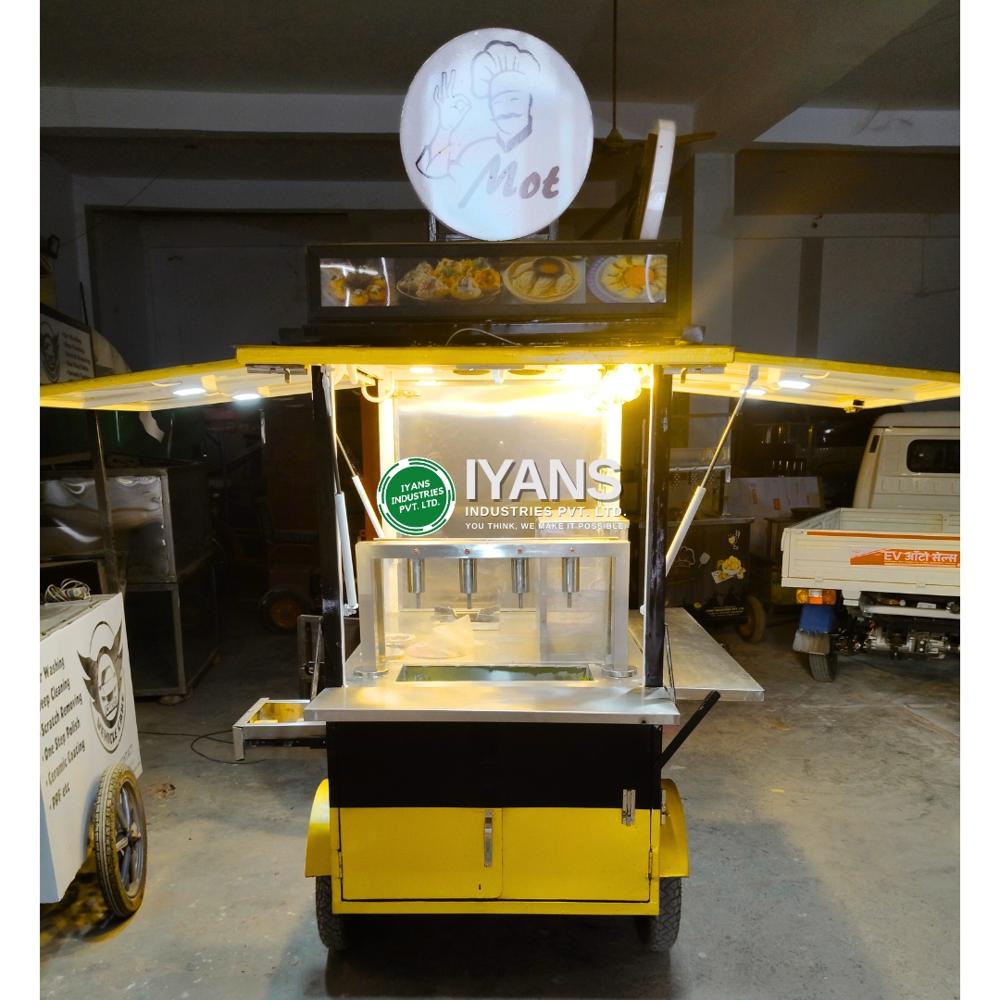 Electric Food Cart Tricycle Model
