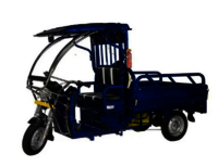 E Cart Vehicle Loader For Waste Disposal