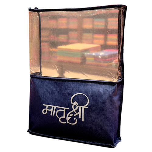 Saree Packing Transparent Bag - Design: Plain