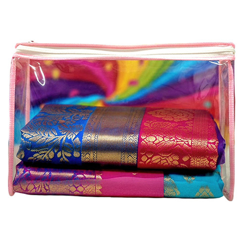 Transparent Portable Bag - Design: Plain