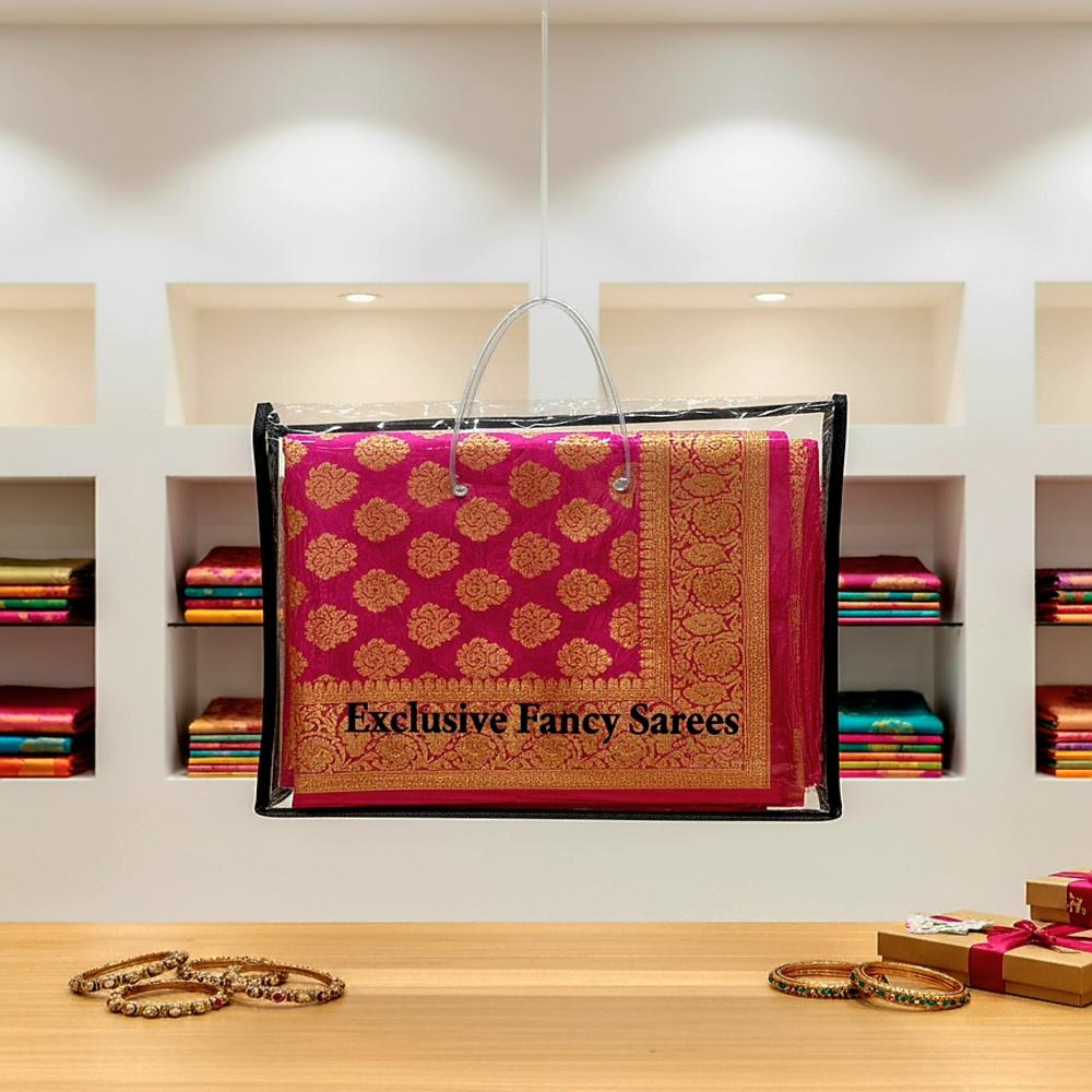 Transparent Pvc Zipper Bag - Size: Various