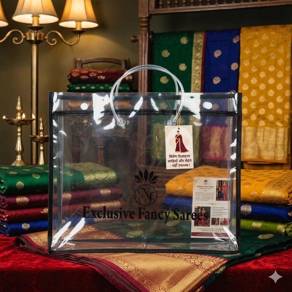 Transparent Pvc Fancy Bag - Coating Type: Trasprent