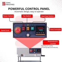 Vertical Continuous Band Sealing Machine for Food Packets Economic