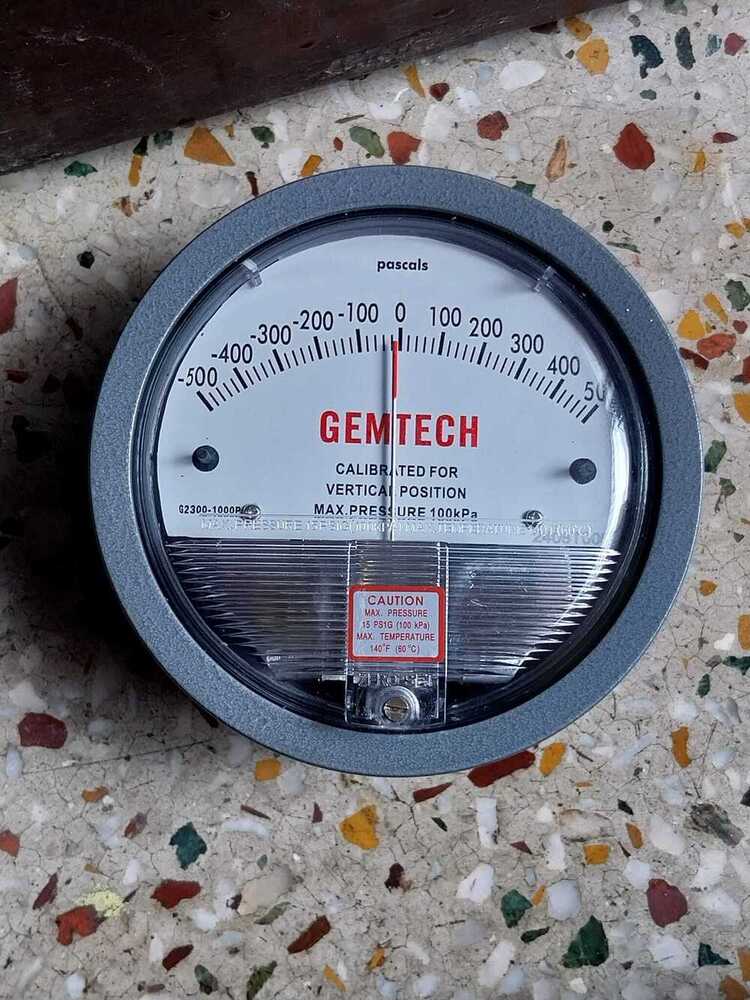GEMTECH Differential Pressure Gauge Distributor For Siliguri West Bengal