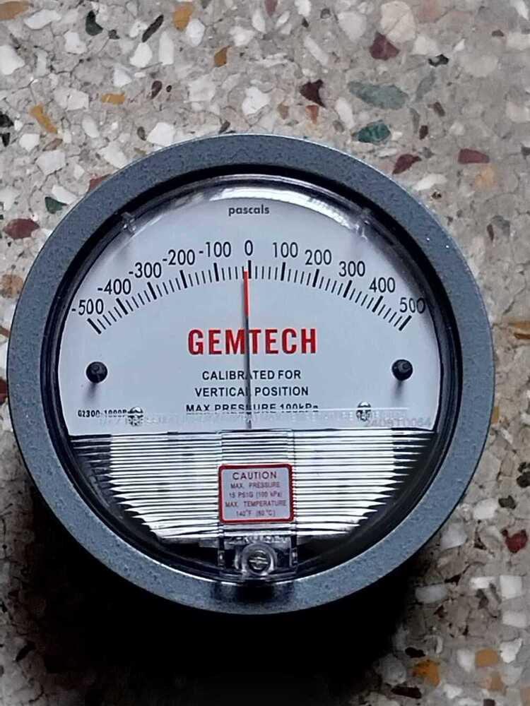 GEMTECH Differential Pressure Gauge Distributor For Siliguri West Bengal