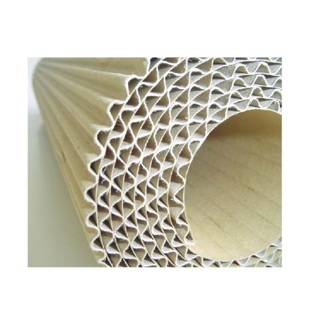 Corrugated Brown Paper Roll - Coating Type: Soni Gold