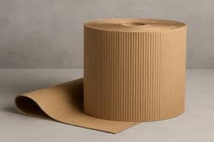 Corrugated Brown Paper Roll